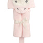 Elegant Baby Top Selling Bath Gift - Cotton Hooded Towel Wrap, Cute Pink Unicorn
