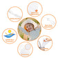Newborn Sun Hat Toddler Girl Beach Hat Baby Hat For Sun Protection Hat Infant Beach Hat 100% Cotton Spf Sun Hat Baby Hats For Gi
