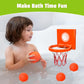 MARPPY Bath Toys for Toddlers & Kids - Bathtub Basketball Hoop with 4 Mold-Free Balls, Strong Suction Cup - Fun Bathtub and Show