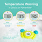 Aycorn Digital Baby Bath & Room Thermometer - Fahrenheit with LED Display & Temperature Warning - Infant Baby Bath Toys Floating