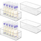 Hudgan 4 Pcs Breastmilk Storage Container Set, Space-Efficient For Breast Milk Storage In Fridge Freezer, Fits The Lansinoh And
