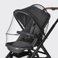 Baby Stroller Mosquito Net Universal Breathable Stroller Canopy Cover With Mosquito Netting For Infant Toddler Pushchair (Black)