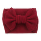 Lddcx Bows For Baby Girls Headband, Newborn Bows Headbands Baby Hair Bows Hairbands Hair Accessories.(Fd104) (Burgundy Lavender)