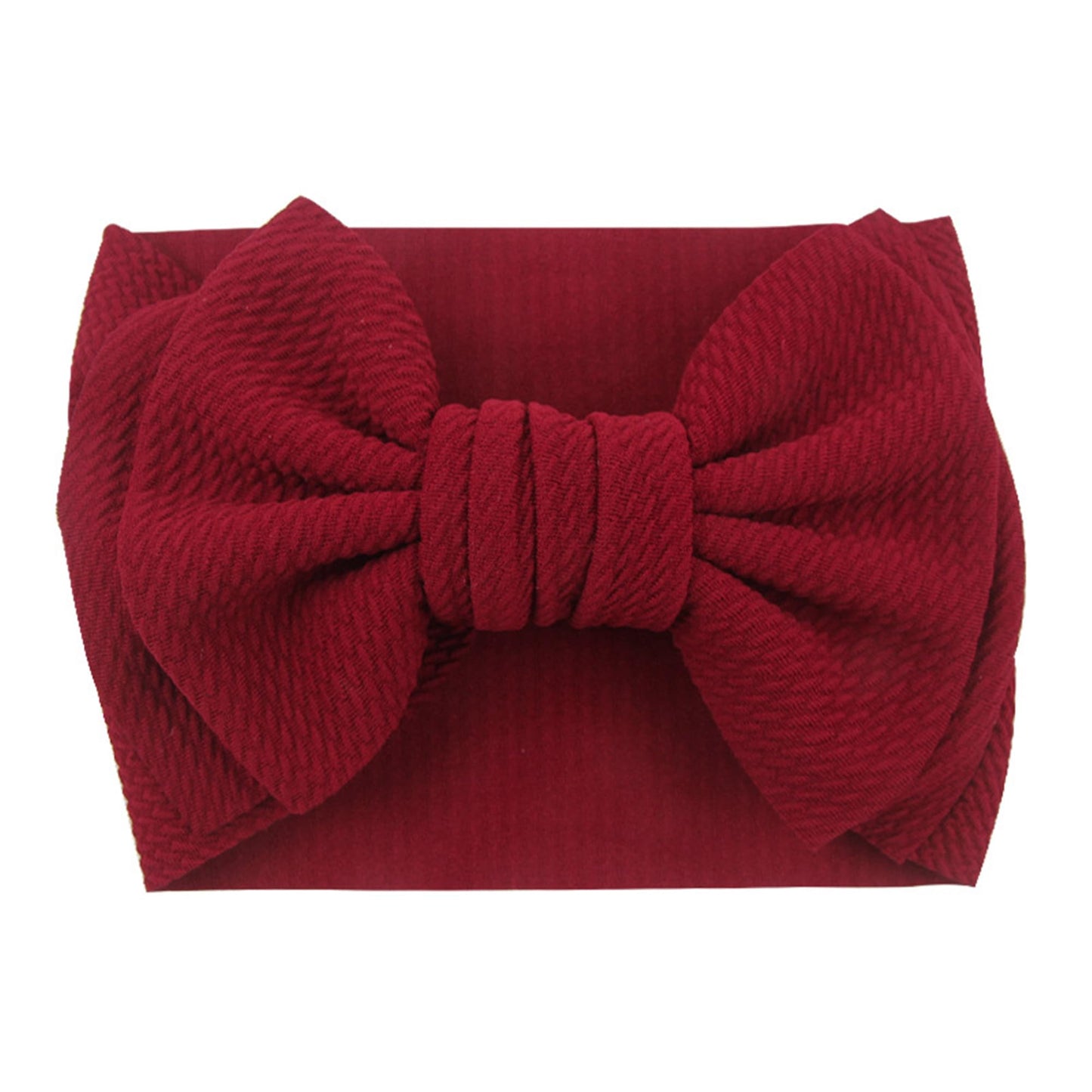 Lddcx Bows For Baby Girls Headband, Newborn Bows Headbands Baby Hair Bows Hairbands Hair Accessories.(Fd104) (Burgundy Lavender)