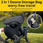 Mamatepe Storage Bag Compatible With Doona Infant Car Seat, Organizer Bag,Wearable Backpack For Baby Travel,Stroller Bag For Doo