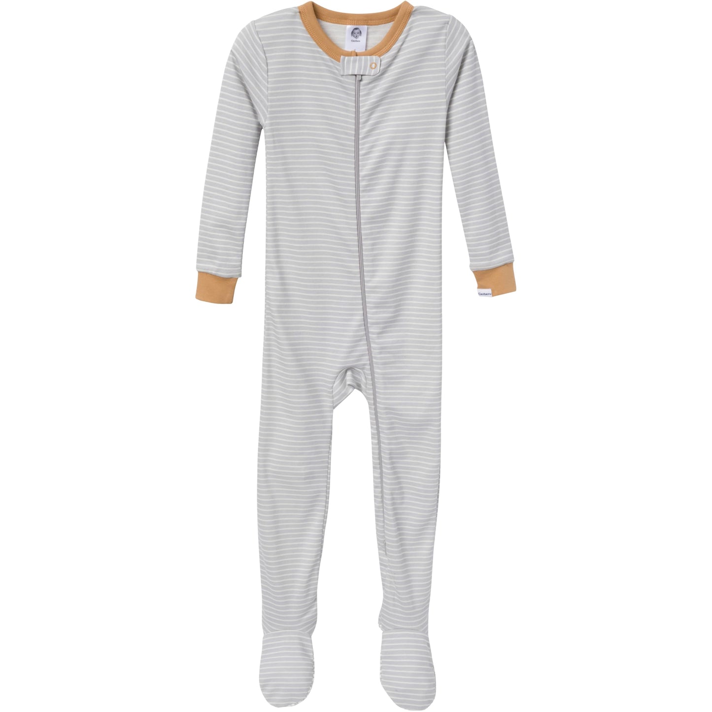 Gerber Baby-Boys 4-Pack Footed Pajamas, Moose