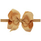 Ld Dress 6' Hair Bows Tiny Boutique Alligator Hairpins Gifts Accessories (Khaki)