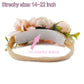BFNAAgirl Baby Girl Headbands Nylon Flower Elastic Hairbands 3pcs Hair Accessories Gift for Newborn Infant Toddlers (YM1)