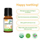 Wellements Organic Baby Tooth Oil | Soothing Massage Oil For Tiny Gums, Helps Make Teething Happy, Made With Safe And Effective