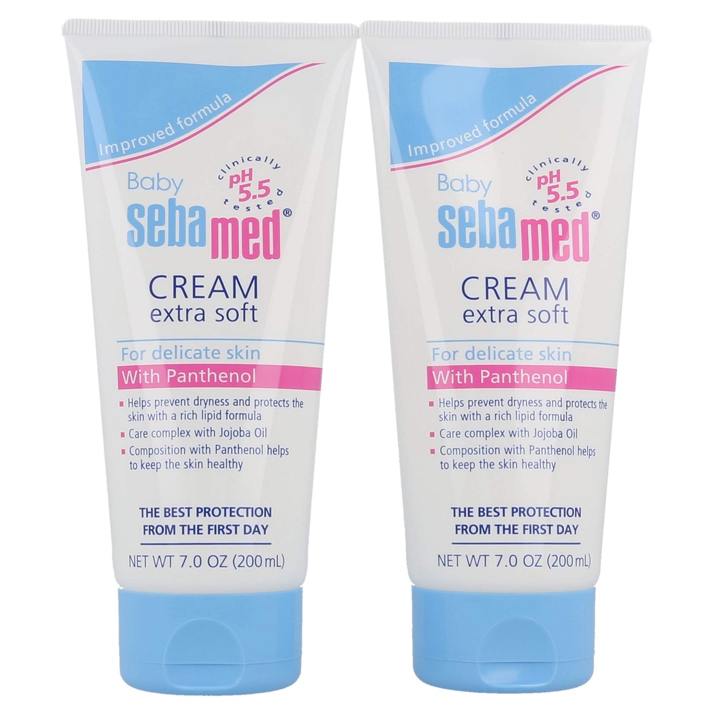 Sebamed Baby Cream Extra Soft, 7 Oz, 2 Pack