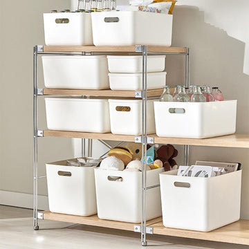 TRENDYNEST Toy Storage Organizer Bin Nursery Storage Basket for Living Room Office Home M with lid | Home & Garden | Household S