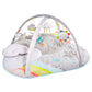 Skip Hop Tummy Time Mat, 3-In-1 Activity Baby Play Gym, Age 0+, Silver Lining Cloud, Grey