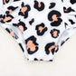 Kangkang Baby Girl Swimsuit 12-18 Months Baby Swimsuit Girl One Piece Swimsuit Swimsuit Baby Girl Sunsuit Leopard Print Ruffled