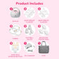 Spectra Baby S2 Plus Premier Electric Breast Pump With Grey Tote Premium Accessory Kit - 24 Mm
