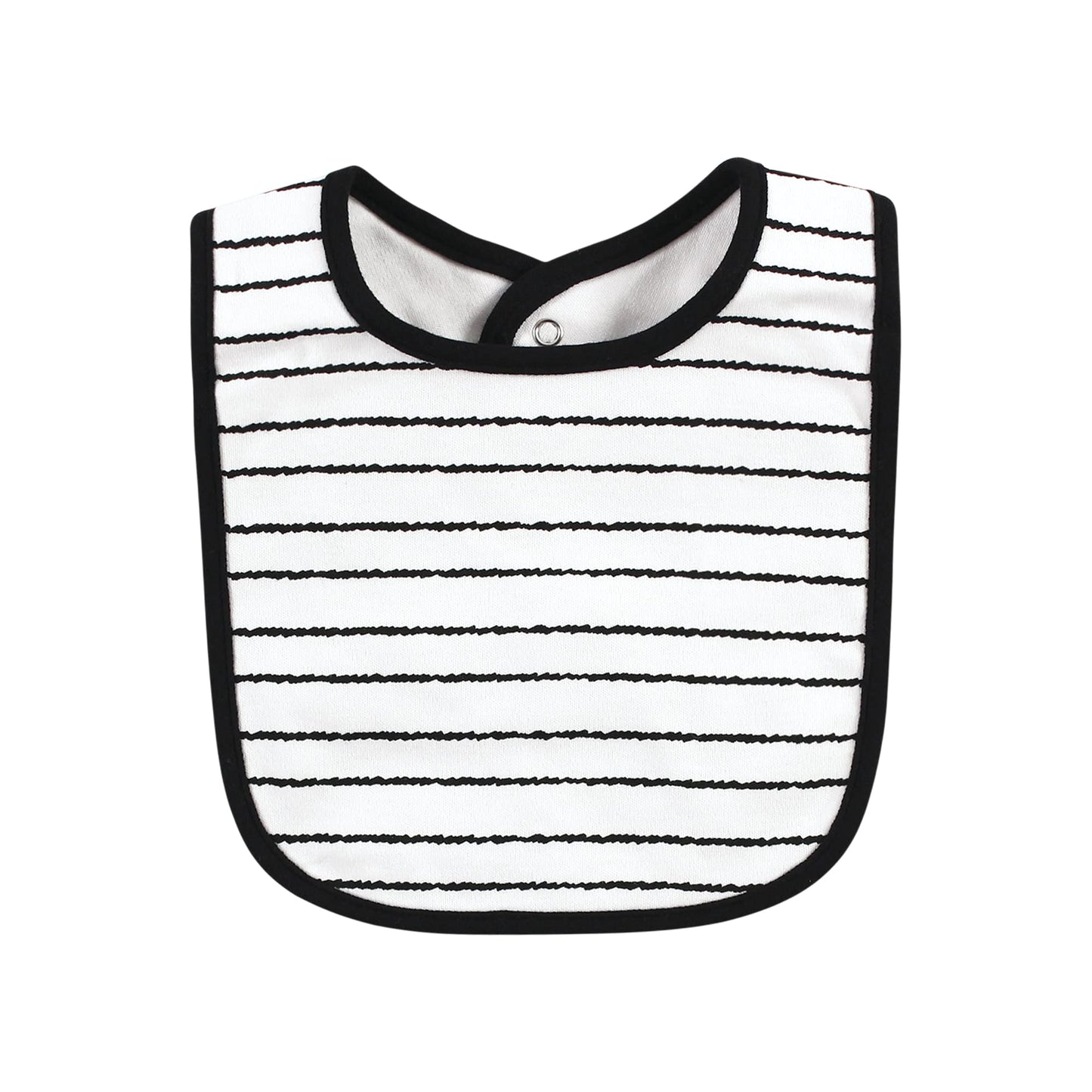 Hudson Baby Unisex Baby Cotton Bibs, Mom Dad Moon And Back, One Size