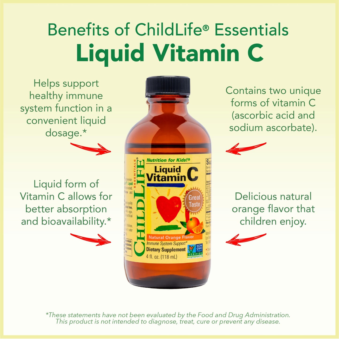 Childlife Essentials Immune Support 3-Pack - Liquid Vitamin C, First Defense, And Echinacea - Immune Boosting Supplements For In