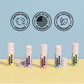 Poppy & Pout All Natural Vegan Lip Balm | Birthday Confetti Cake | Cardboard Tube, Moisturizing, Cruelty Free, Made In Usa (Pink