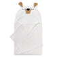 Natemia Premium Ultra Soft Baby Hooded Towel - White Bear Animal Design - Newborn To Toddler - Made In Turkey