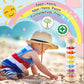 LOOIKOOS Rainmaker - 7 inch Wooden Rain Stick Montessori Toys for Babies 6-12 Months,Baby Rattle Shaker Sensory Developmental To