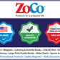 ZOCO - Learn About 911 - Coloring & Activity Books (25 Bulk Pack, Without Crayons) - EMT, EMS Dispatcher, Police, Sheriff, Fire