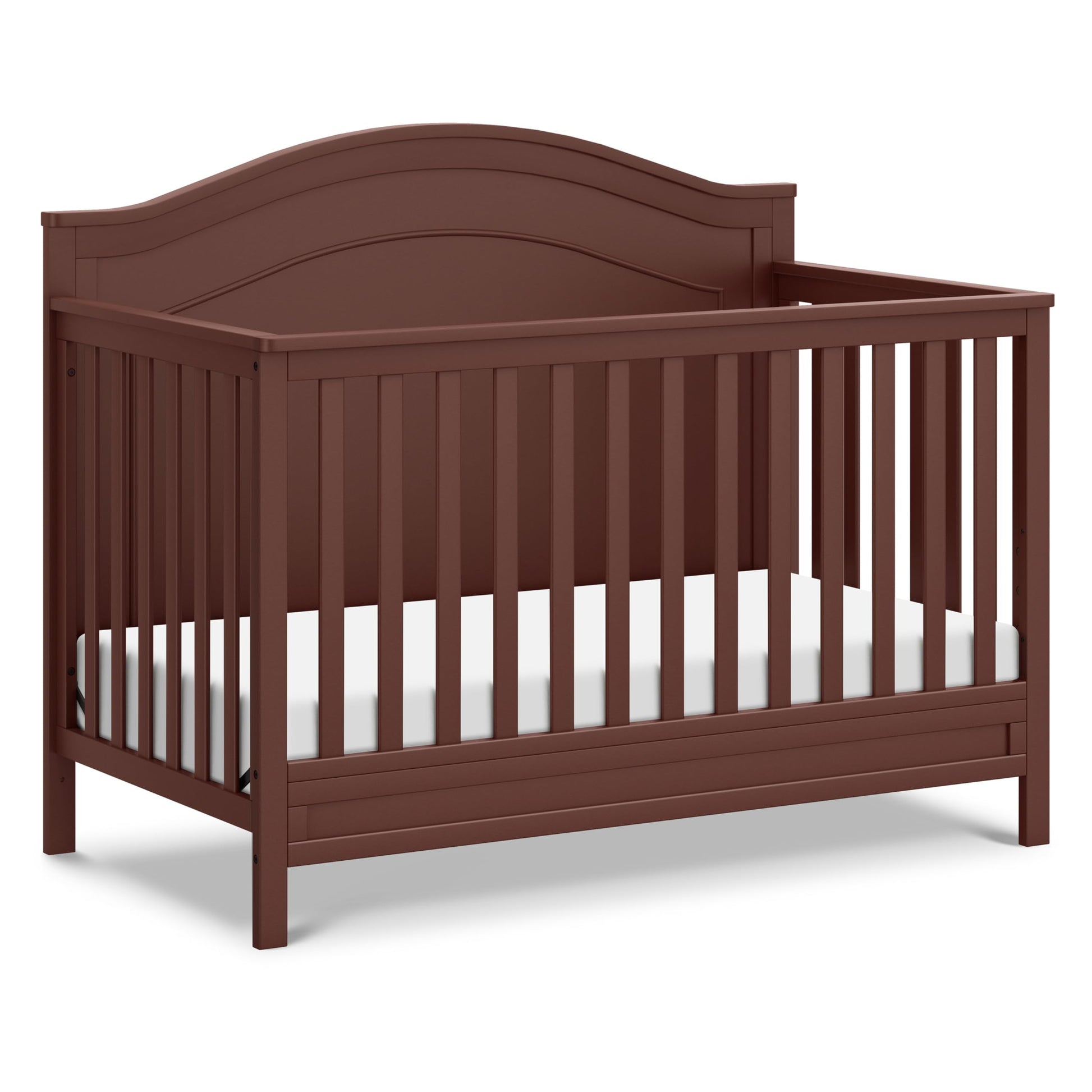 Davinci Charlie 4-In-1 Convertible Baby Crib With Wooden Toddler Bed, Daybed & Full-Size Bed Conversion - Easy Assembly & Durabl