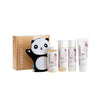The Honest Company Sweet Almond Bathtime Essentials Bundle | Shampoo + Body Wash, Conditioner, Face + Body Lotion, Bubble Bath,