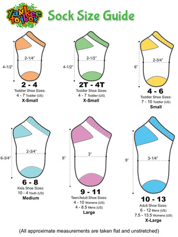 Cocomelon Toddler 6 Pack Quarter Socks (X-Small (2T-4T), Grey)