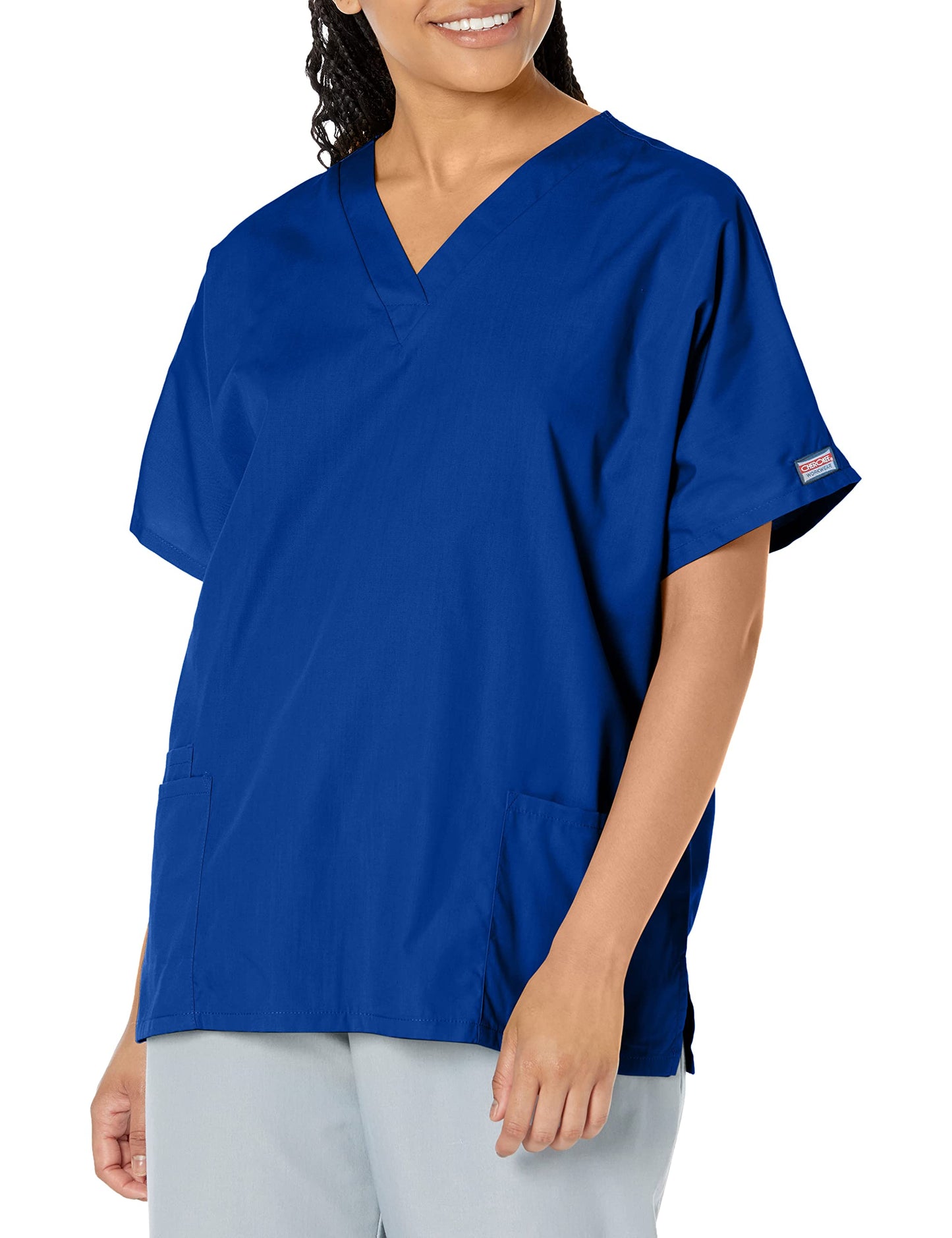 Scrubs For Women Workwear Originals V-Neck Top 4700, Xs, Galaxy Blue
