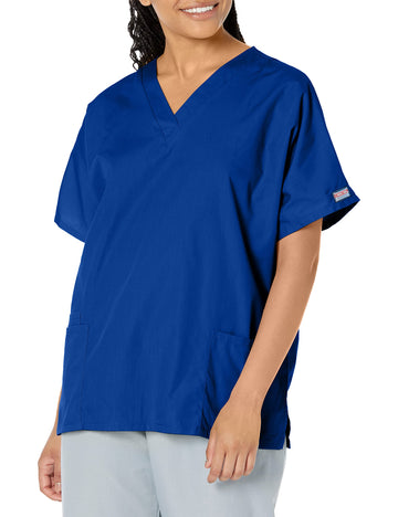 Scrubs For Women Workwear Originals V-Neck Top 4700, Xs, Galaxy Blue