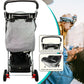 Amoroso Single Stroller - Baby Stroller With Four Wheels - Lightweight Stroller - Convertible Stroller With Extra Storage Space