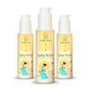 Pure Aura Baby Body Wash, 200 Ml (Pack Of 3) | Gentle Tear-Free Formula With 12 Ayurvedic Herbs | Natural Hydration | Vegan & Cr