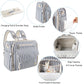 Allcamp Diaper Bag Backpack Multi-Function Waterproof Travel Backpack Nappy Bags For Baby Care, Large Capacity,Support Baby Stro