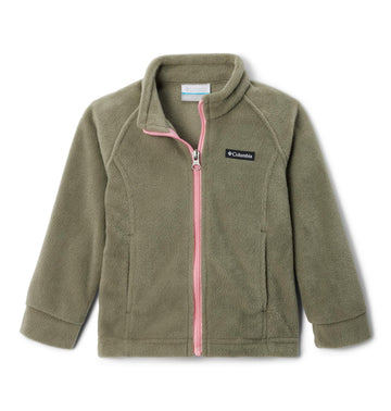 Columbia Baby Benton Springs Fleece, Stone Green/Pink Orchid, 3/6