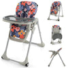 HONEY JOY Baby High Chair, Foldable Highchair for Babies and Toddlers, Adjustable Heights, Recline Backrest & Footrest, Detachab