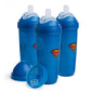 Herobility Double Anti-Colic Baby Bottles - 12 Fl Oz/340Ml - 3-Pack