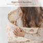 Mexxi Muslin Nursing Covers For Breastfeeding, Breastfeeding Cover With Arch Neckline,100% Cotton Breathable And Lightweight Pri