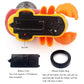 Tipmant Baby Toddler Electric Crab Cute Electronic Animal Vehicle Car Toy Crawl, Play Music, Luminous Light Kids Birthday (Orang