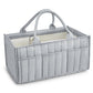 Ankyle Starry Sky Grey Diaper Caddy Organizer With Handles & Removable Dividers,Stylish Baby Diaper Caddy Organizer,Diaper Bag,C