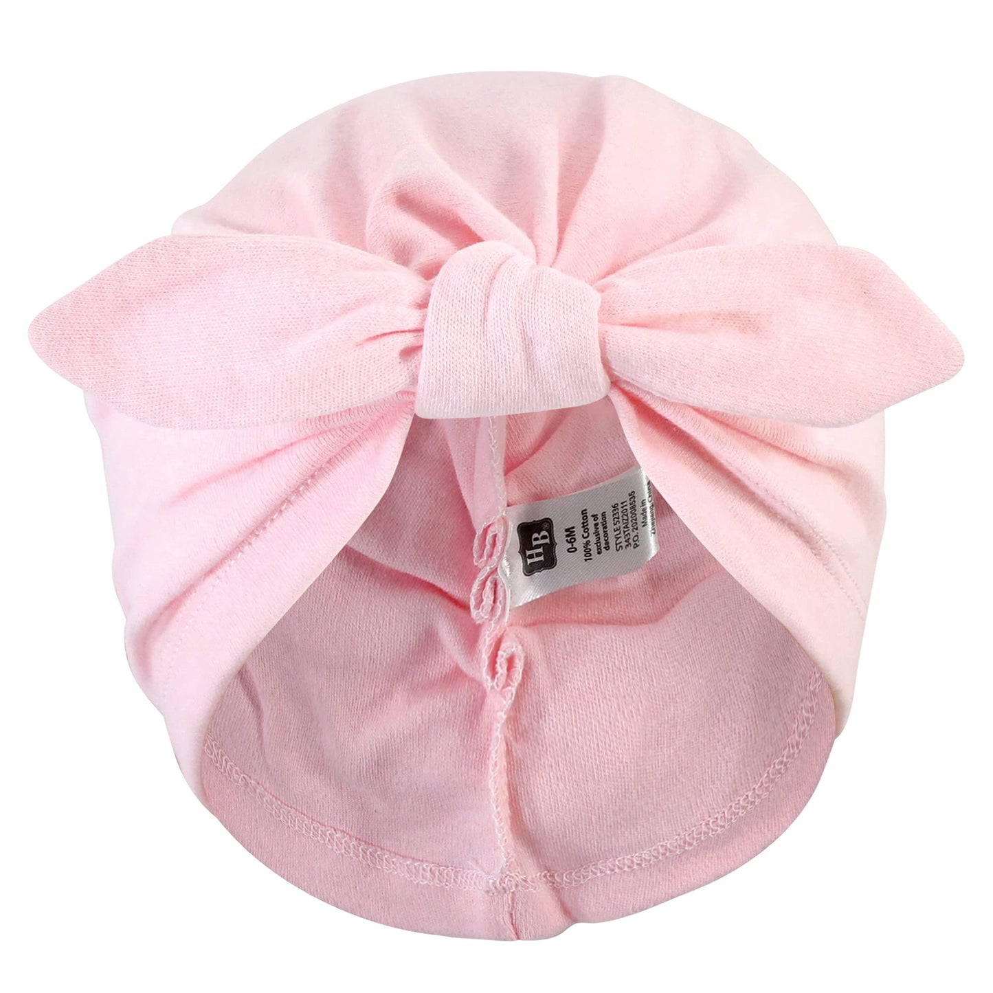 Hudson Baby Unisex Baby Turban Cotton Headwraps Headband, Leopard, One Size Us