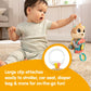 LAMAZE Arty Says Cheese Clip On Stroller Toy - Baby Sensory Toys with Crinkle and Squeak Sounds - Includes Clip for On-The-Go St