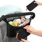 Accmor Universal Stroller Organizer With Detachable Phone Bag, Stroller Bag Caddy Organizer Stroller Accessories For Uppababy, B