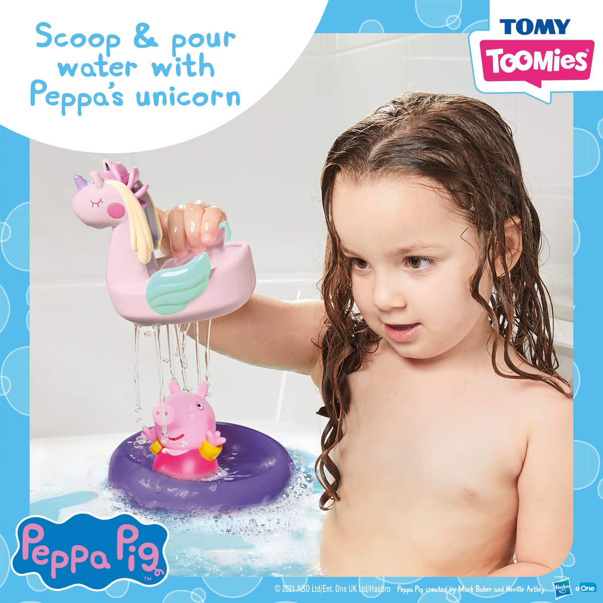 Peppa Pig Bath Toys - Baby Bath Toys Promote Dexterity and Motor Skills - Toddler Toys for Bath and Pool - Bath Toys for girls a