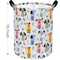 Duyiy Round Dog Pattern Laundry Hamper Laundry Basket Storage Basket Organizer Hamper Storage Bins For Clothes Toys Box Nursery