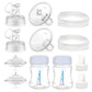 Maymom Pump Parts Work With Spectra S2 Spectra S1, 19Mm Flange Valve Tube Bottle Backflow Protector, Not Original Spectra S2 Acc