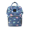 LittleTrove Baby Diaper Bag Kids Travelling Bag with Insulated Bottle Pockets for Toddlers & Infants (Elephant Blue)