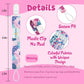 Babygoal Hawaii Pacifier Clips, 6 Pack Binky Paci Holder Clips And Leash For Boys And Girls Fits For Most Pacifier, Binkie Style