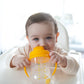 Dr. Brown'S Milestones, Baby'S First Straw Cup Sippy Cup With Straw, 6M+, 9Oz/270Ml, 2 Pack, Dark Blue & Vintage Yellow, Bpa Fre