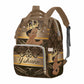M Yescustom Personalized Diaper Bag, Custom Brown Crown Prince Diaper Bag With Name, Waterproof Diaper Bag Backpack Mommy Bag Nu