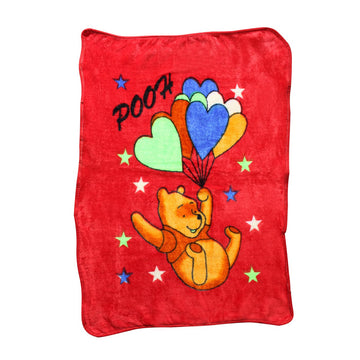 KYNA Baby Blankets Newborn Hooded Wrapper Cum Blanket for Toddlers Multicolor Pack of 1 Pcs (Blanket M4)