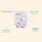 Hello Bello Premium Swim Diapers, Size S (16-28 Lbs), Cute Extra-Bright Lobster Designs, 20 Count Jumbo Pack